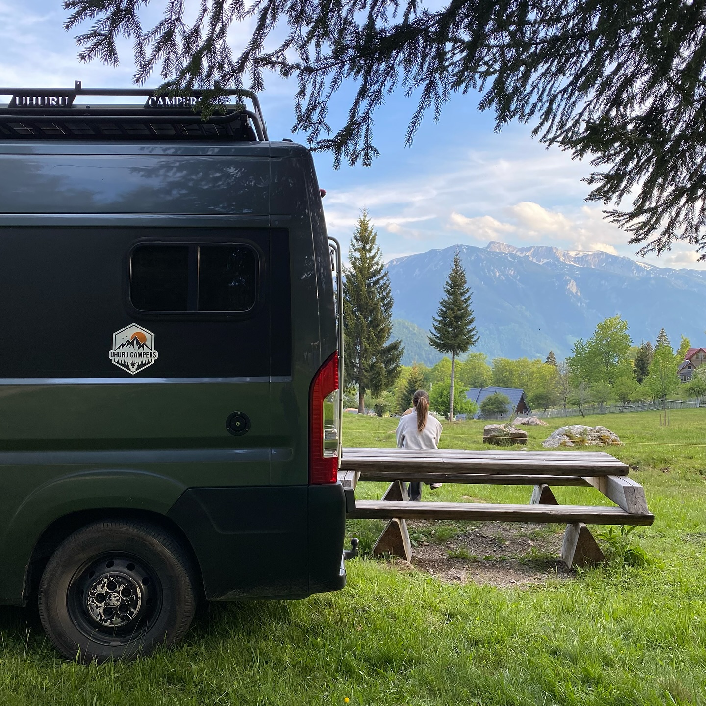 Kitchen under the mountains
